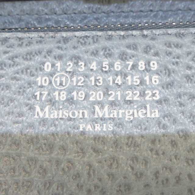 メゾンマルジェラ Maison Margiela S58UI0147 レザー ライトグレー