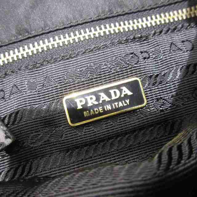 プラダ PRADA ショルダーバッグ レディース - 黒 ゴールド金具