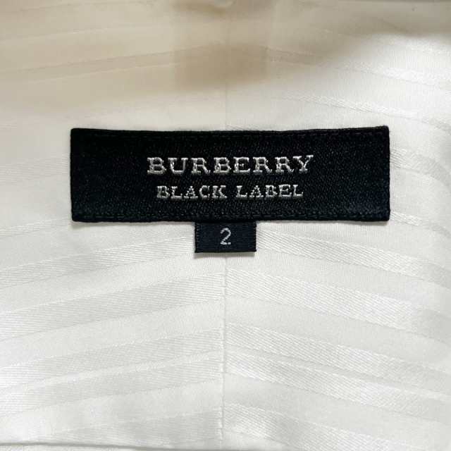 バーバリーブラックレーベル Burberry Black Label 長袖シャツ サイズ2