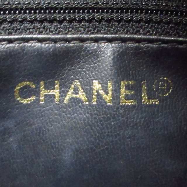 シャネル CHANEL ポーチ レディース キャビアスキン A06241 黒 ココ