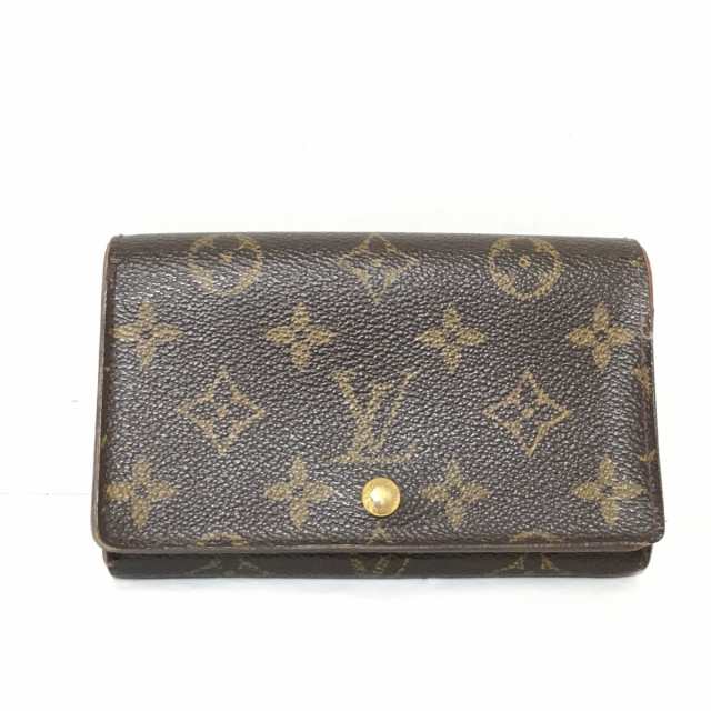 ルイヴィトン LOUIS VUITTON 2つ折り財布 M61730 ポルトモネ