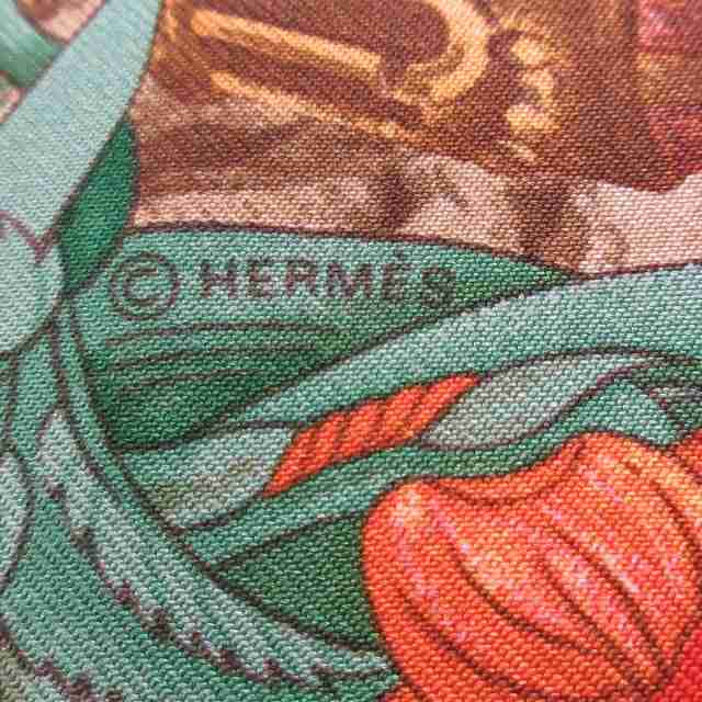 エルメス HERMES スカーフ レディース 美品 カレ90 黒×ライトブラウン