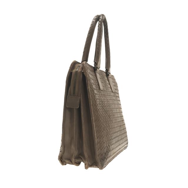 BOTTEGA VENETA ビジネスバッグ イントレチャート グレー グレー（灰色
