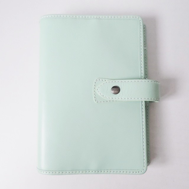 ファイロファックス Filofax 手帳 レディース 美品 - ライトグリーン