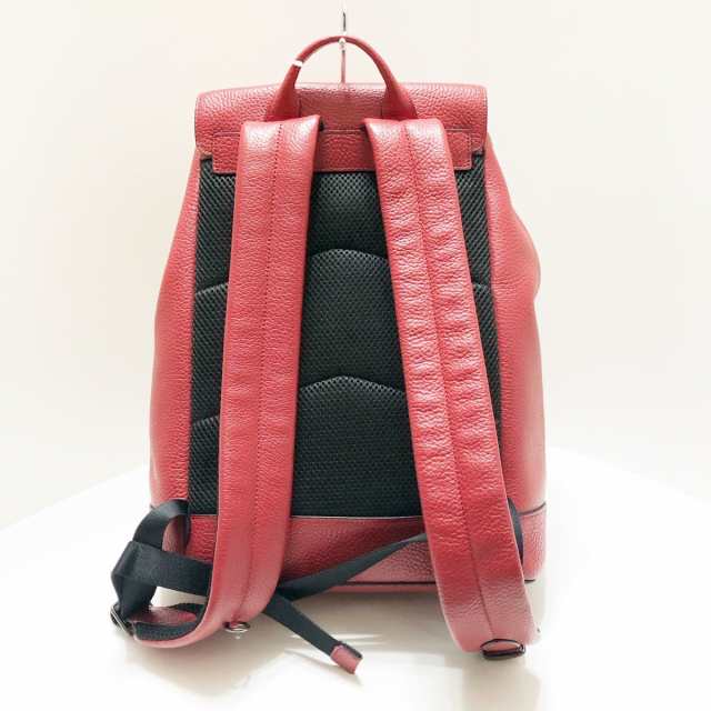 COACH バックパック リュックサック レザー ブラック C1280