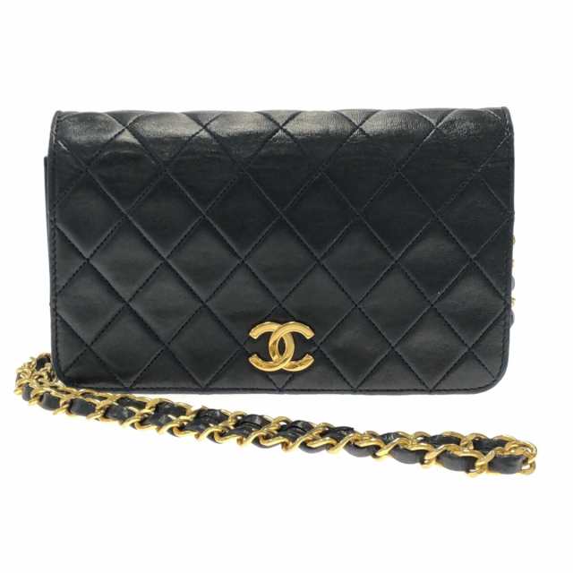 シャネル CHANEL ショルダーバッグ レディース ミニマトラッセ ダークネイビー ラムスキン【中古】20230906｜au PAY マーケット