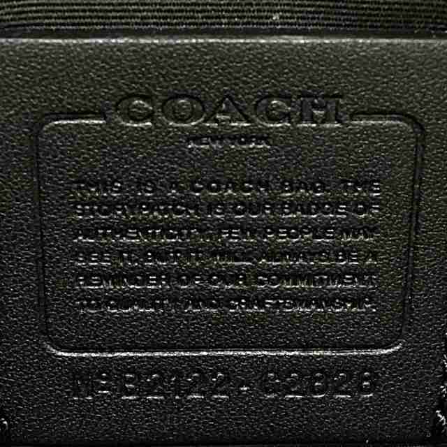 コーチ COACH ショルダーバッグ レディース 美品 - C2828 黒