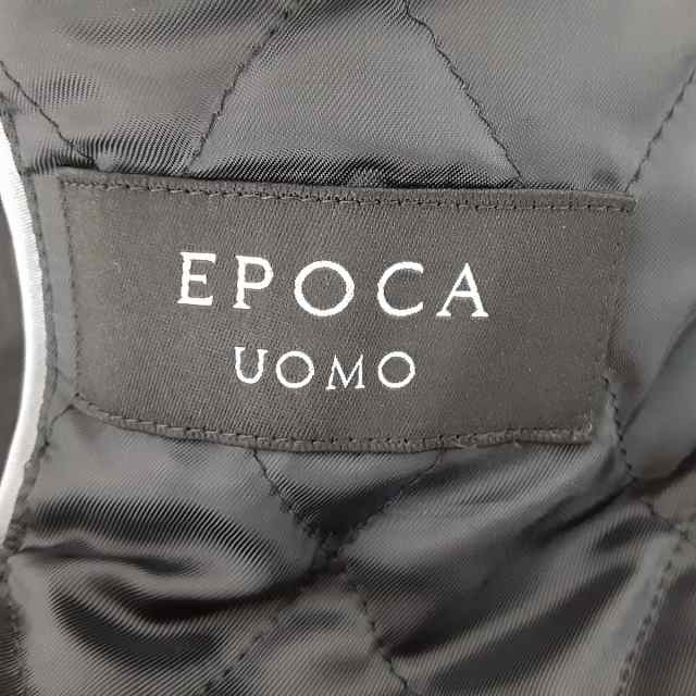 エポカ ウォモ EPOCA UOMO ダウンコート サイズ48 XL メンズ 美品 - 黒 長袖/秋/冬【中古】20230902