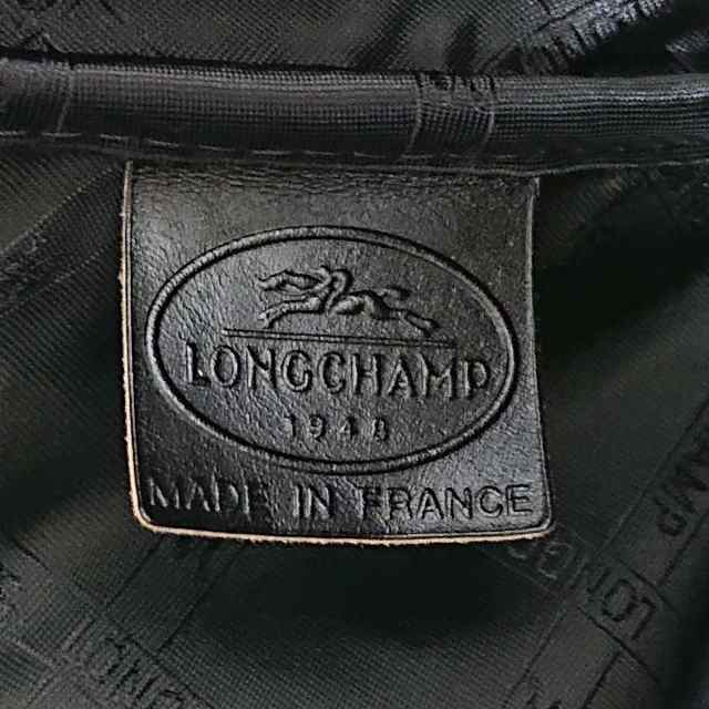 美品　Longchamp ロンシャン　ロゾ　ダークブラウン