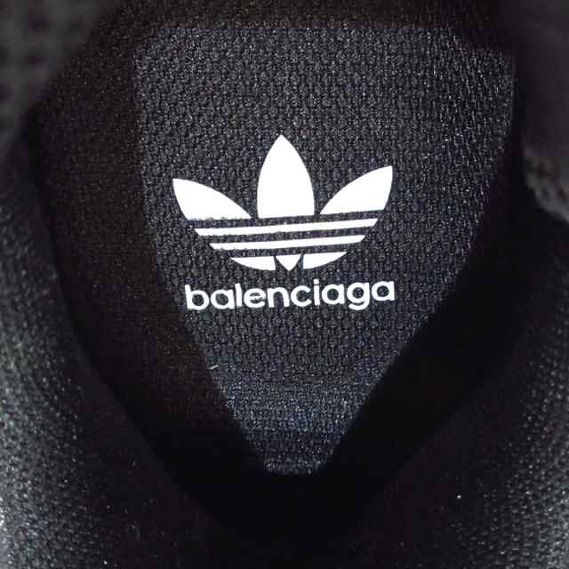 バレンシアガ BALENCIAGA スニーカー メンズ 美品 トリプルS 712821 黒