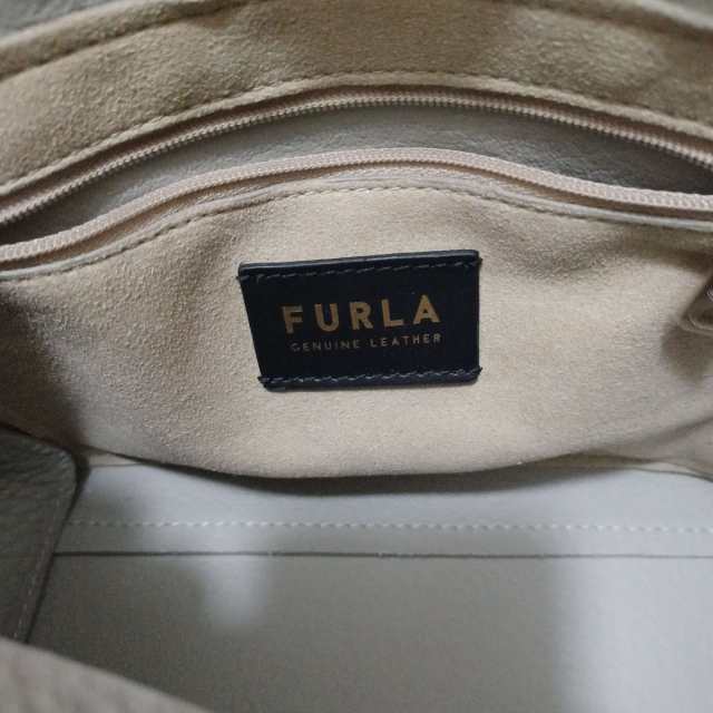 フルラ FURLA ハンドバッグ レディース 美品 - アイボリー レザー