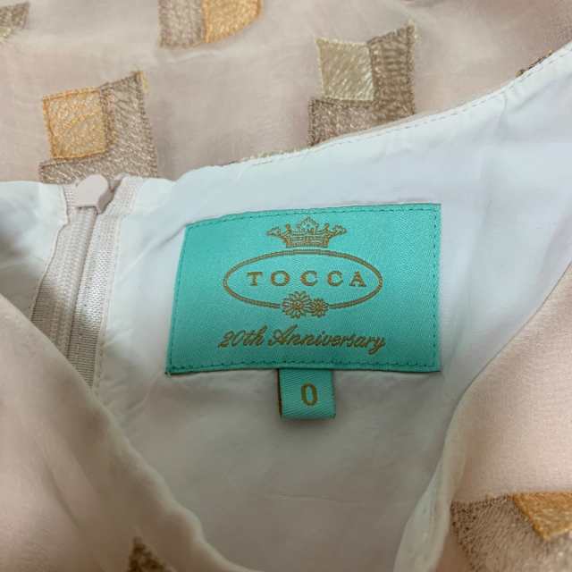 トッカ TOCCA ワンピース サイズ0 XS レディース 美品 - ピンク