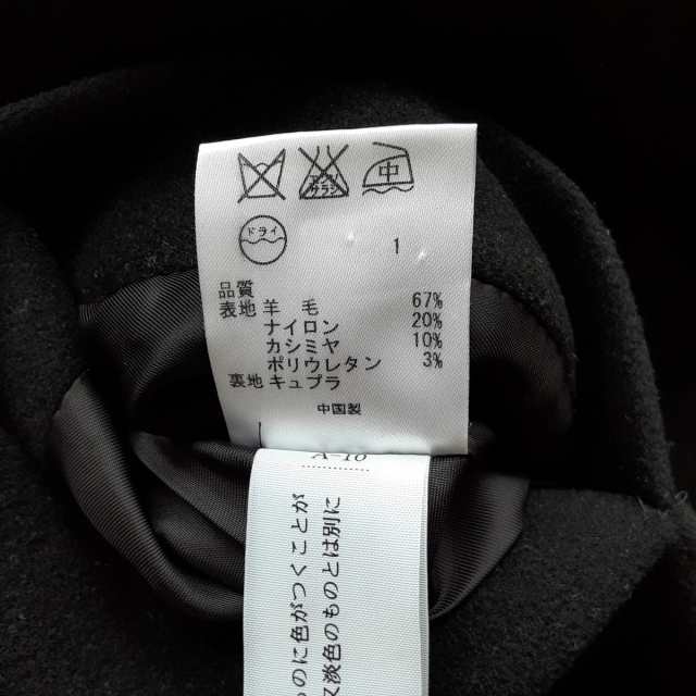 ニジュウサンク 23区 コート サイズ38 M レディース 美品 - 黒 長袖/冬 ...