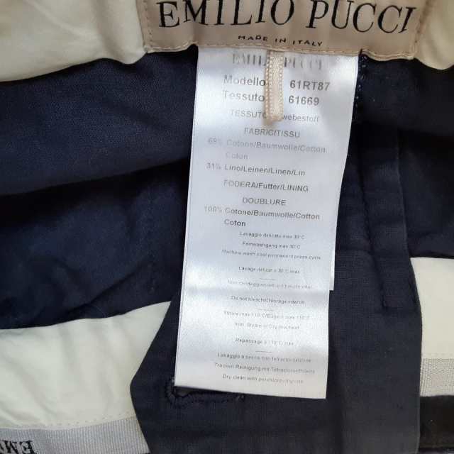 エミリオプッチ EMILIO PUCCI パンツ サイズ34 XS レディース