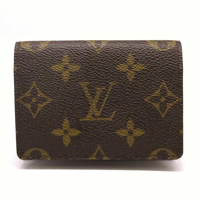 ルイヴィトン LOUIS VUITTON 名刺入れ モノグラム レディース 美品