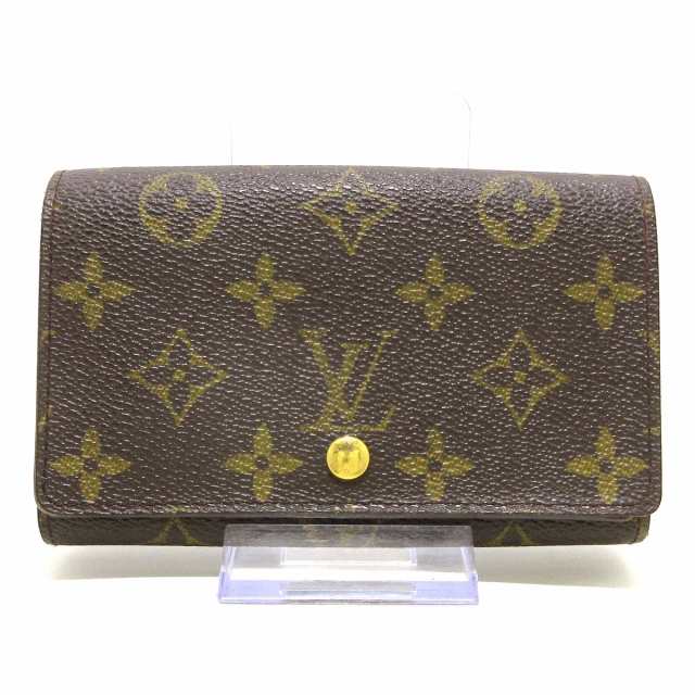 ルイヴィトン LOUIS VUITTON 2つ折り財布 M61730 ポルト モネ・ビエ