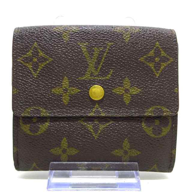 ルイヴィトン LOUIS VUITTON Wホック財布 モノグラム レディース 