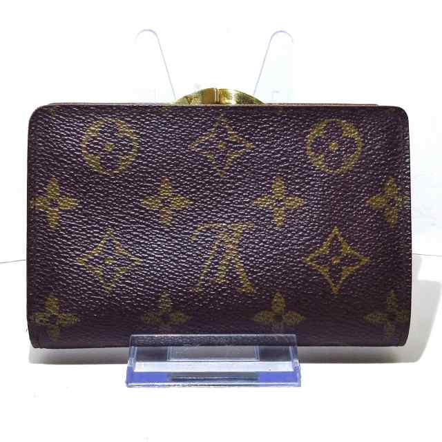 ルイヴィトン LOUIS VUITTON 2つ折り財布 モノグラム レディース