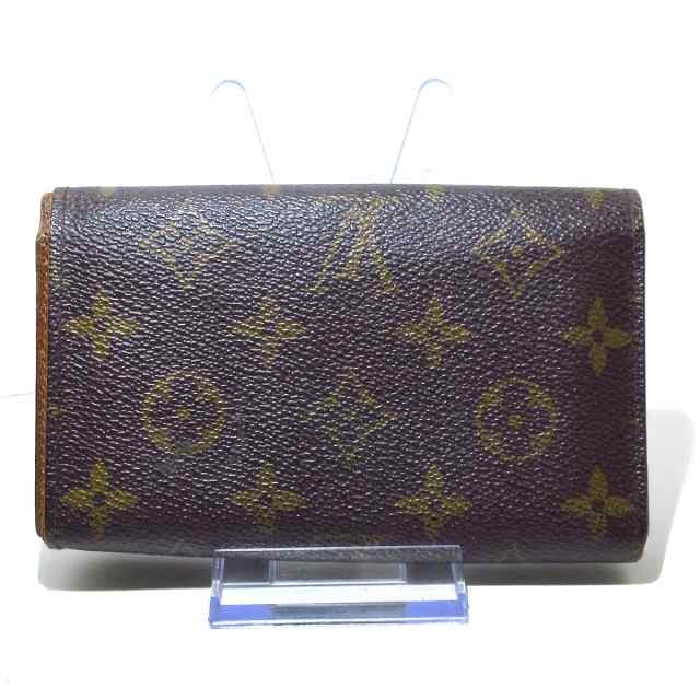 ルイヴィトン LOUIS VUITTON 2つ折り財布 モノグラム レディース