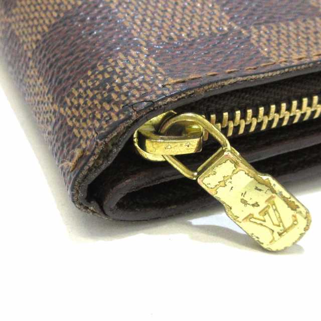 ルイヴィトン LOUIS VUITTON 2つ折り財布 ダミエ レディース ...