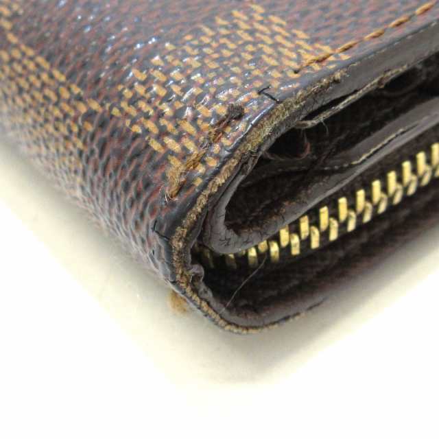 ルイヴィトン LOUIS VUITTON 2つ折り財布 ダミエ レディース ...