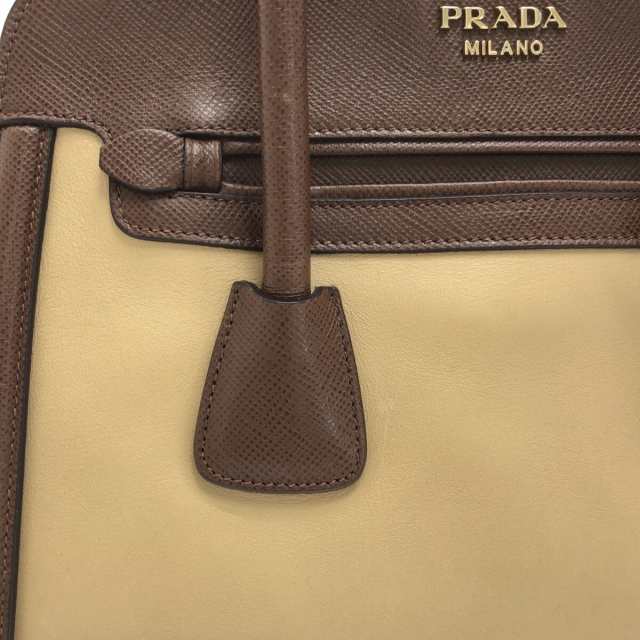 プラダ PRADA トートバッグ レディース - BN2602 ベージュ×ダーク ...