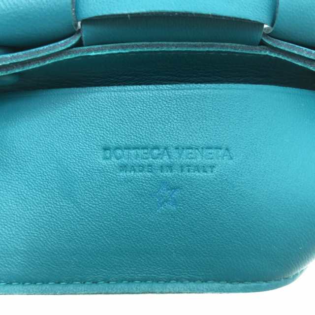 ボッテガヴェネタ BOTTEGA VENETA ショルダーバッグ カセット レザー