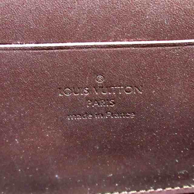 ルイヴィトン LOUIS VUITTON 財布 モノグラムヴェルニ レディース ロスモアPM M91547  ルージュフォーヴィスト【中古】20231012