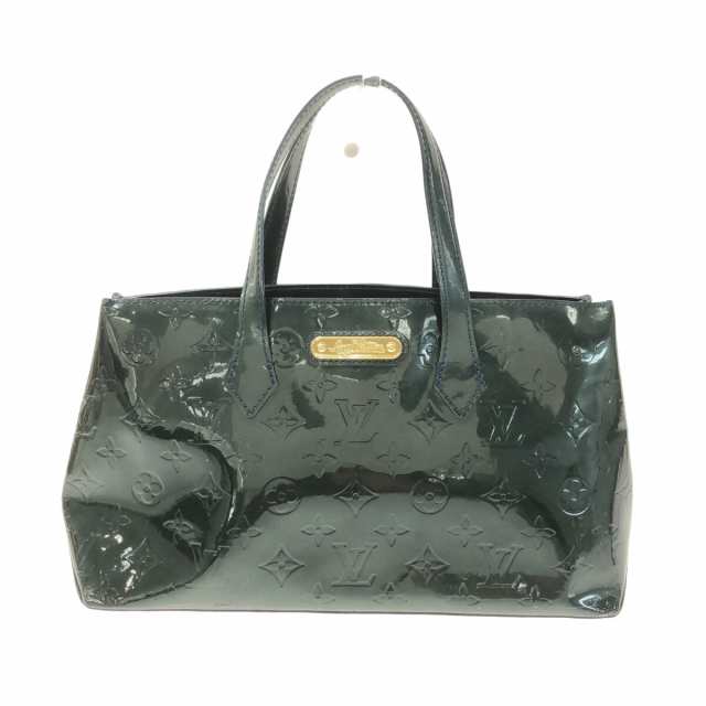 LOUIS VUITTON ルイヴィトン　
ウィルシャー PM M93684 ヴェルニ　
ブルーニュイ ハンドバッグ レディース　
【正規品】【美品】
【買蔵】