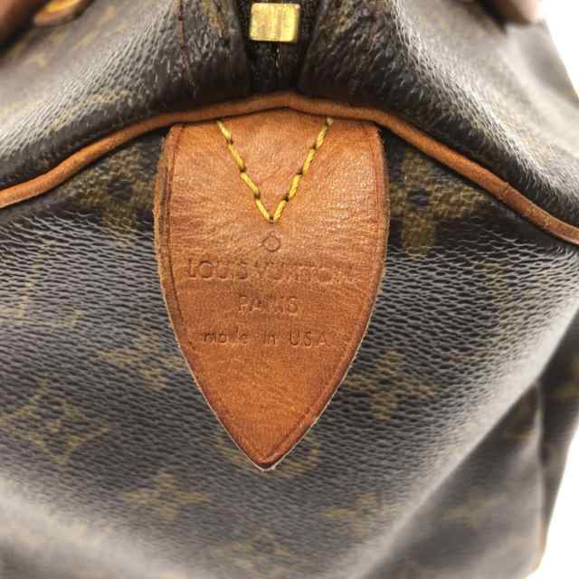 ルイヴィトン LOUIS VUITTON ハンドバッグ モノグラム レディース スピーディ30 M41526  モノグラム･キャンバス【中古】20231103