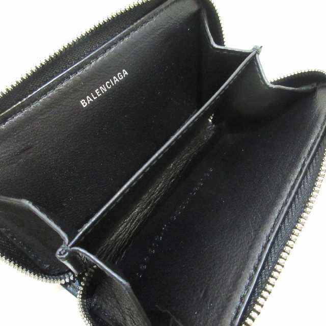 バレンシアガ BALENCIAGA コインケース レディース 美品 - 551937 黒