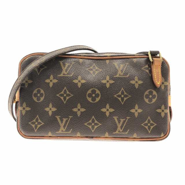 ルイヴィトン LOUIS VUITTON ショルダーバッグ モノグラム レディース ポシェットマルリーバンドリエール M51828 -【中古】20231021の通販は
