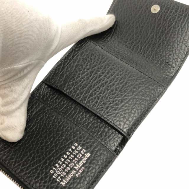 メゾンマルジェラ Maison Margiela 3つ折り財布 レディース 美品 ZIP