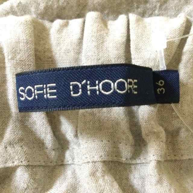 ソフィードール SOFIE D'HOORE パンツ サイズ36 S レディース - グレー