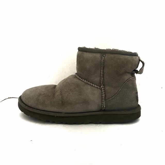 アグ UGG ショートブーツ 25 レディース クラシックミニ 5854 グレー ...