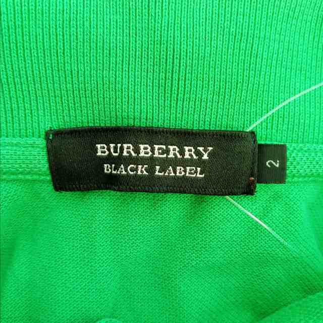 バーバリーブラックレーベル Burberry Black Label 半袖ポロシャツ