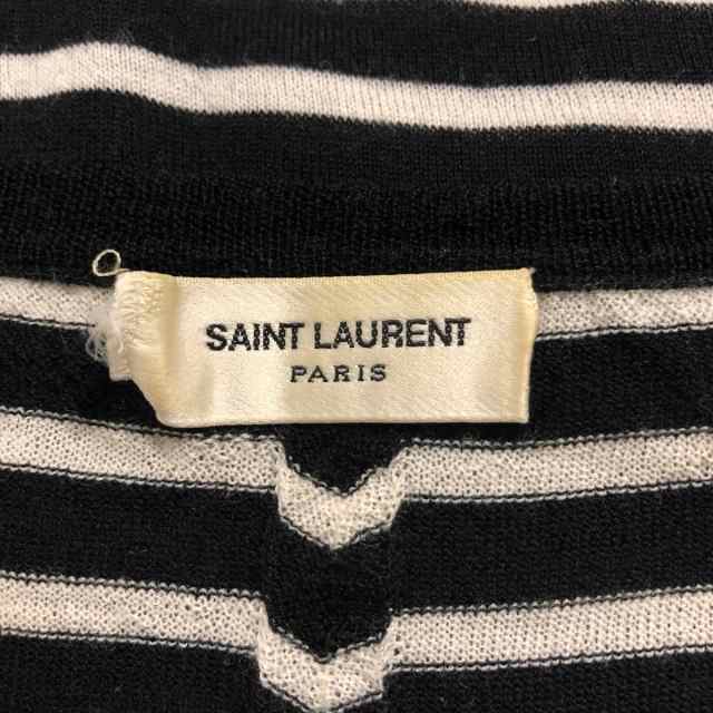 サンローランパリ SAINT LAURENT PARIS ノースリーブセーター