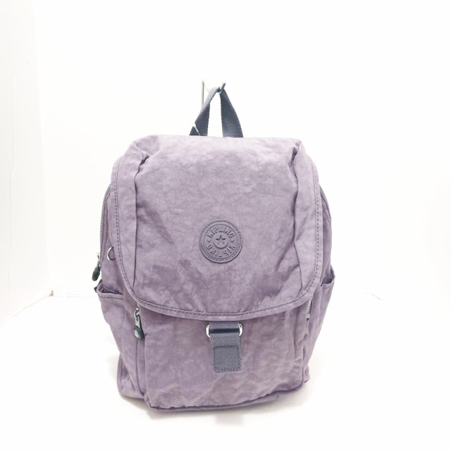 キプリング Kipling リュックサック レディース 美品 - パープル ナイロン【中古】20230902｜au PAY マーケット