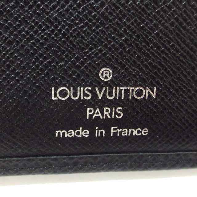 ルイヴィトン LOUIS VUITTON 札入れ タイガ レディース 美品 ポルト ビエ・カルト クレディ M30462 アルドワーズ  カーフ【中古】20230925