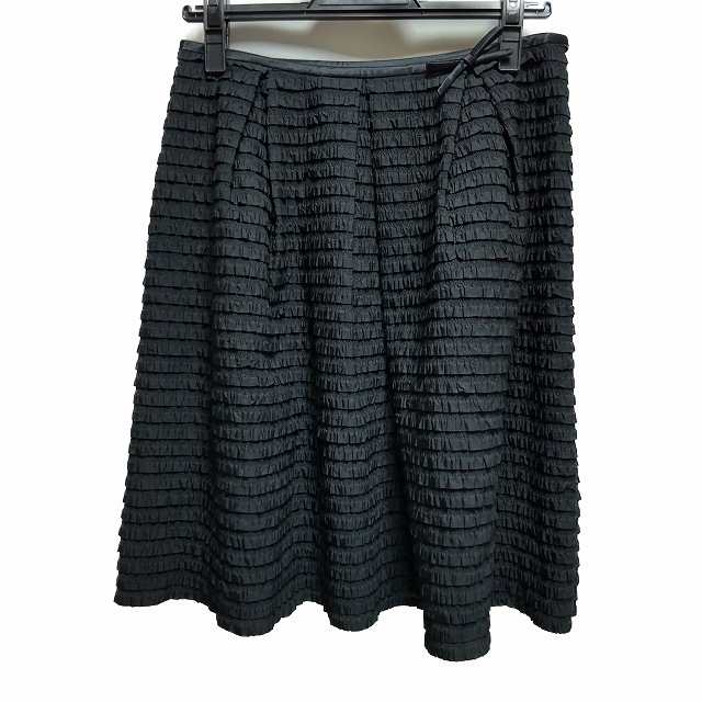 エムズグレイシー M'S GRACY スカート サイズ40 M レディース 美品 黒