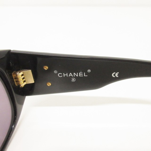 シャネル CHANEL サングラス レディース 01450 91235 黒×ゴールド 度