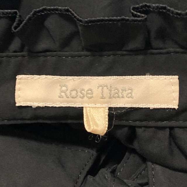 ローズティアラ Rose Tiara ワンピース サイズ46 XL レディース - 黒