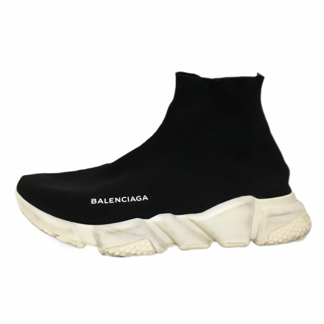 バレンシアガ BALENCIAGA スニーカー 41 メンズ スピードトレーナー 黒