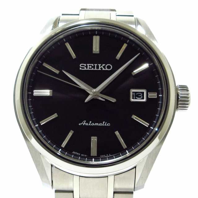 セイコー 腕時計美品  6R15-03P0 メンズ 黒