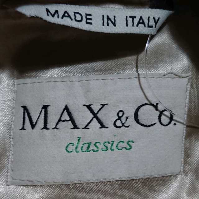 マックス&コー MAX&CO. Pコート サイズ38 S レディース 美品 - ベージュ 長袖/classics/秋/冬【中古】20231013