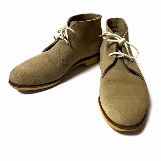 パラブーツ Paraboot ショートブーツ 6 1/2 メンズ - ベージュ