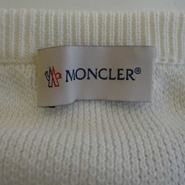 モンクレール MONCLER カーディガン サイズXS レディース 美品 - 白