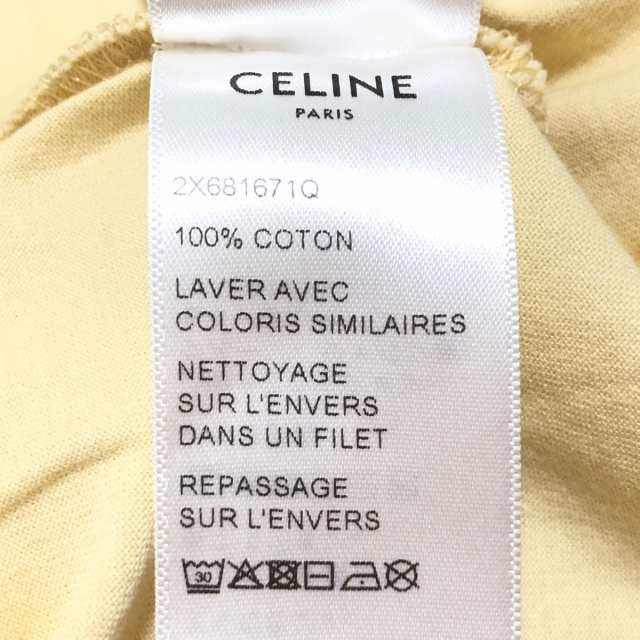 セリーヌ CELINE 半袖Tシャツ サイズXS メンズ - 2X681671Q ライト