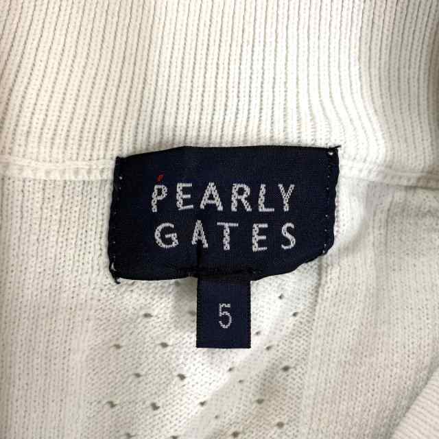 パーリーゲイツ PEARLY GATES 長袖セーター サイズ5 XL メンズ - 白 ...