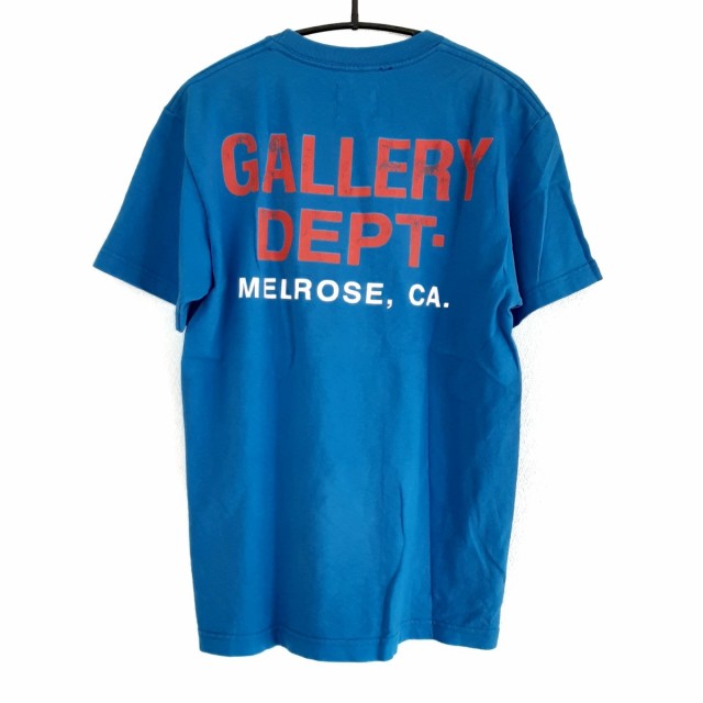 ギャラリーデプト GALLERY DEPT. 半袖Tシャツ サイズS メンズ - ブルー 